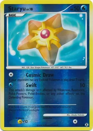 Staryu Reverse Holo 83 Normal