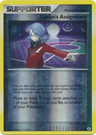 Lucian's Assignment Reverse Holo 92