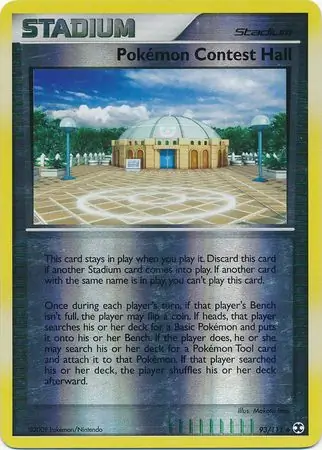 Pokemon Contest Hall Reverse Holo 93