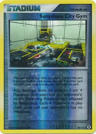 Sunyshore City Gym Reverse Holo 94 Normal
