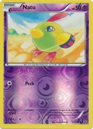 Natu Reverse Holo 27 Normal
