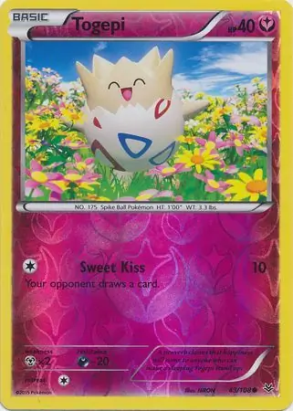 Togepi Reverse Holo 43 Normal