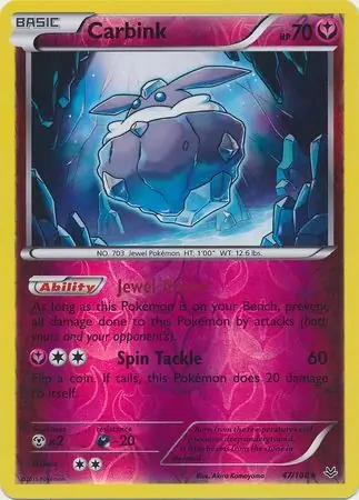 Carbink Reverse Holo 47