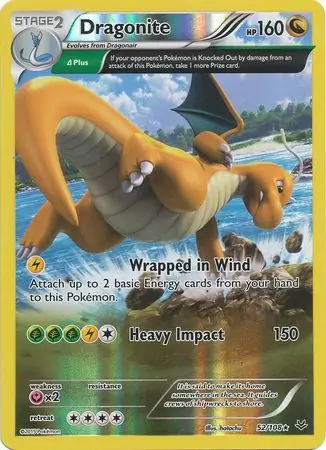Dragonite Reverse Holo 52