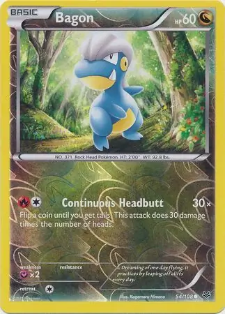 Bagon Reverse Holo 54 Normal
