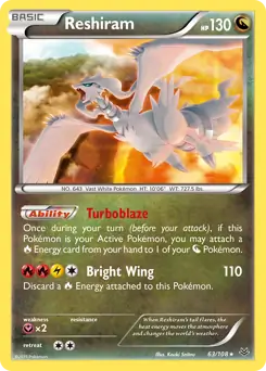 Reshiram 63 Normal