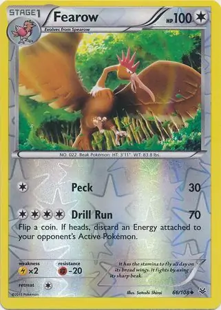 Fearow Reverse Holo 66 Normal