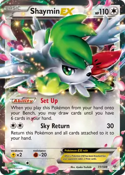 Shaymin EX 77 Normal
