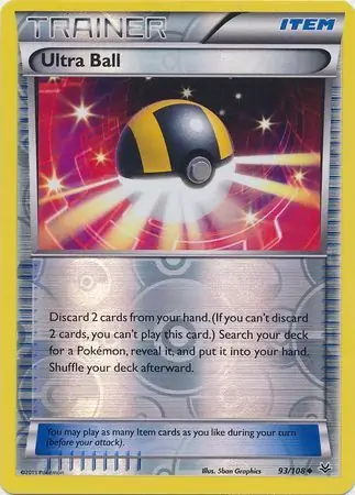 Ultra Ball Reverse Holo 93