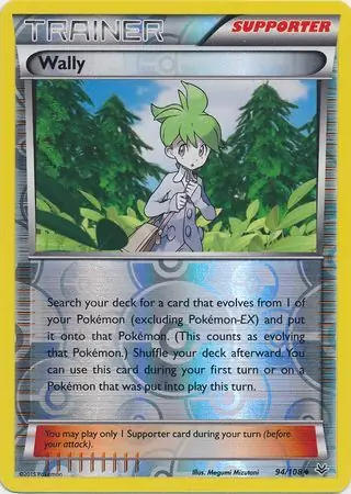 Wally Reverse Holo 94 Normal