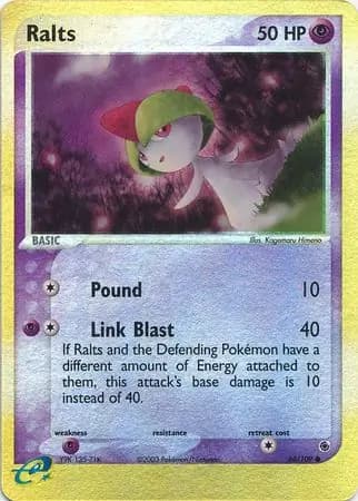 Ralts Reverse Holo 68