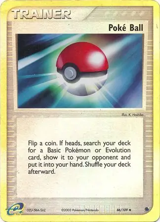Poke Ball Reverse Holo 86