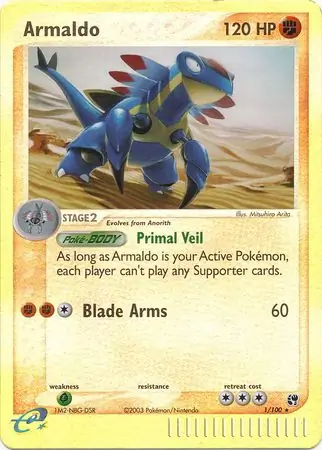 Armaldo Reverse Holo 1 Normal