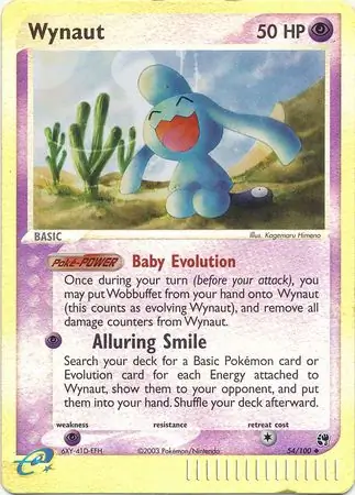 Wynaut Reverse Holo 54