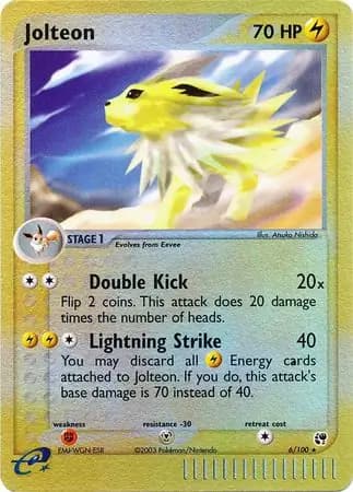 Jolteon Reverse Holo 6 Normal