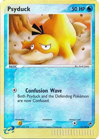 Psyduck Reverse Holo 73 Normal