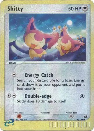 Skitty Reverse Holo 79 Normal