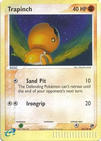 Trapinch Reverse Holo 82