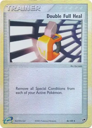 Double Full Heal Reverse Holo 86 Normal