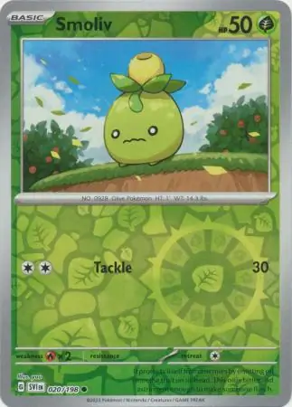 Smoliv Reverse Holo 020