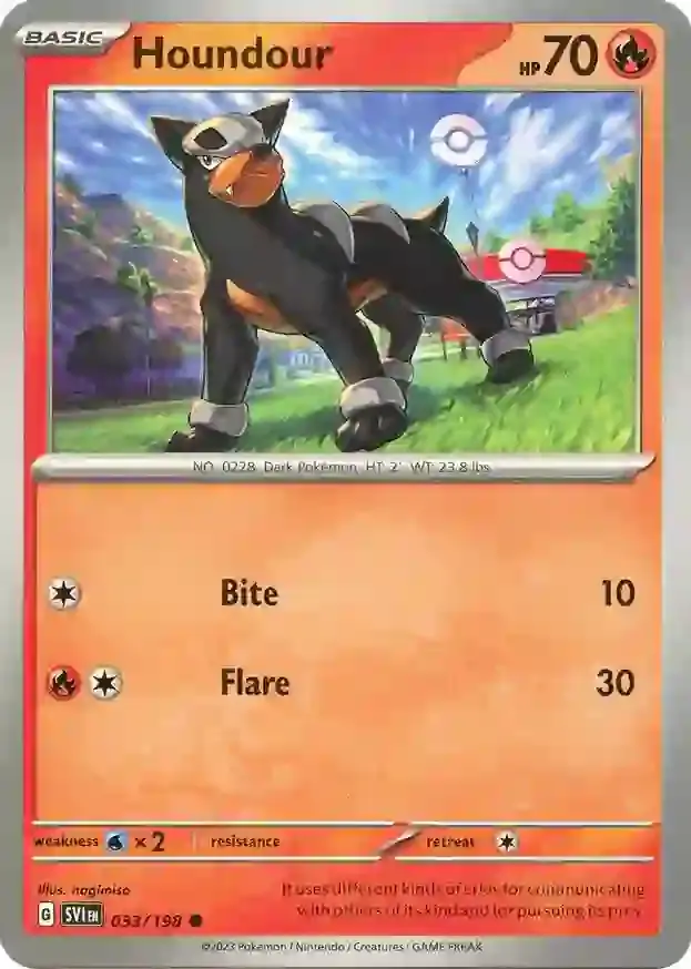 Houndour 033 Normal