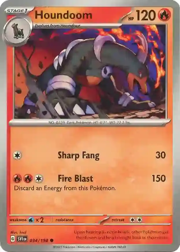 Houndoom 034 Normal