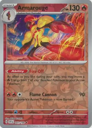 Armarouge Reverse Holo 041 Normal