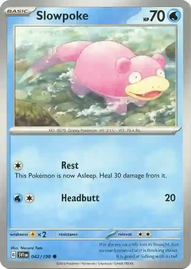 Slowpoke 042 Normal