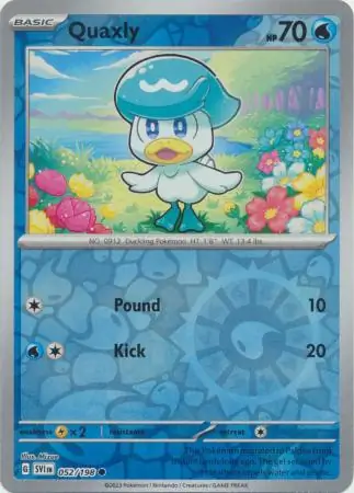 Quaxly Reverse Holo 052 Normal