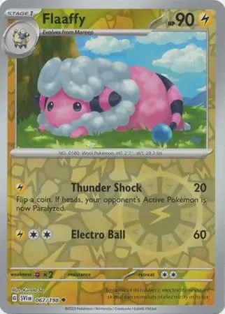 Flaaffy Reverse Holo 067 Normal