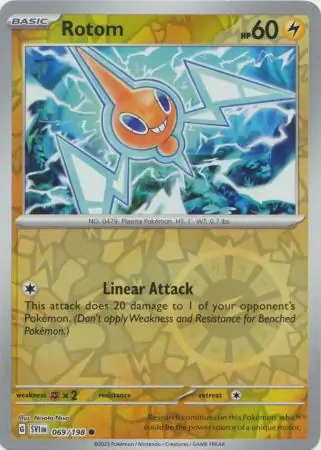 Rotom Reverse Holo 069 Normal
