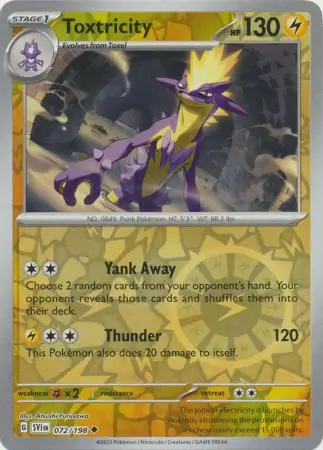 Toxtricity Reverse Holo 072 Normal