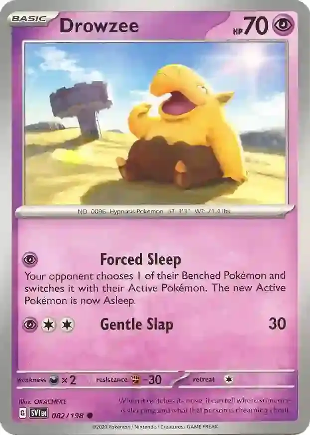Drowzee 082 Normal