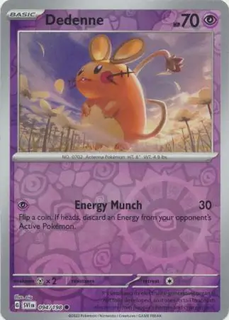 Dedenne Reverse Holo 094