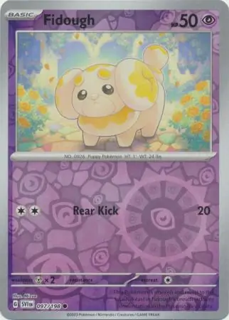 Fidough Reverse Holo 097 Normal