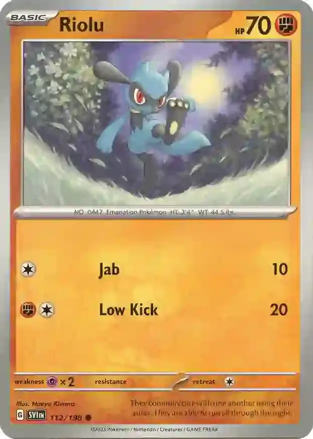 Riolu 112 Normal
