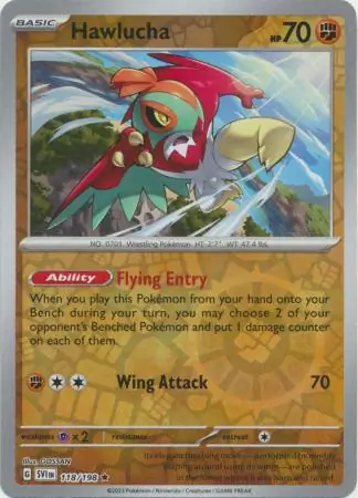 Hawlucha Reverse Holo 118