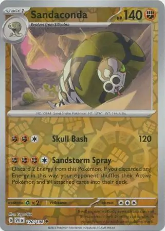 Sandaconda Reverse Holo 120 Normal
