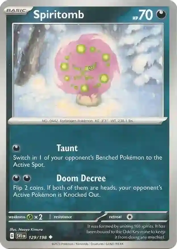 Spiritomb 129 Normal