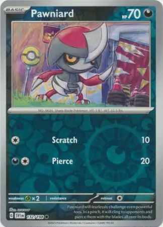 Pawniard Reverse Holo 132 Normal