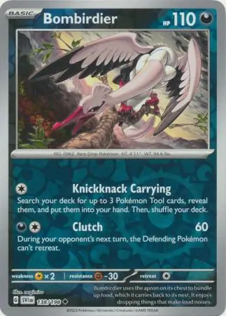 Bombirdier Reverse Holo 138 Normal