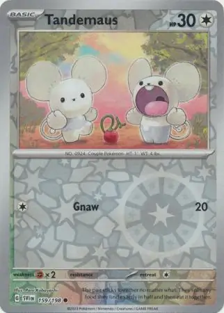 Tandemaus Reverse Holo 159 Normal