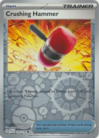 Crushing Hammer Reverse Holo 168 Normal