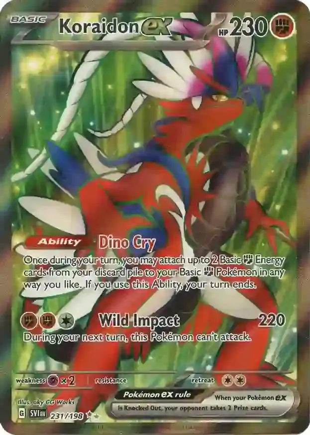 Koraidon ex 231 Normal
