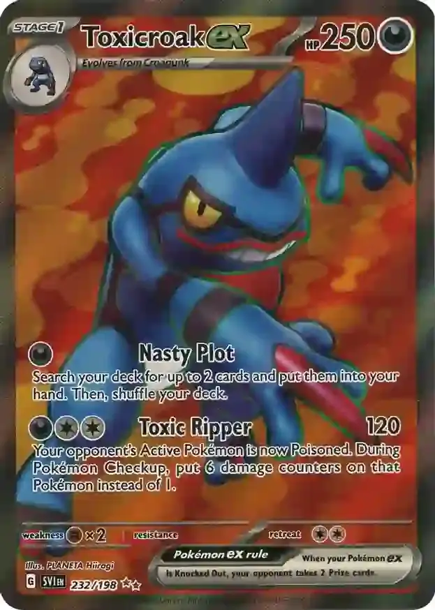Toxicroak ex 232 Normal