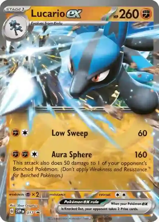 Lucario ex 017 Normal