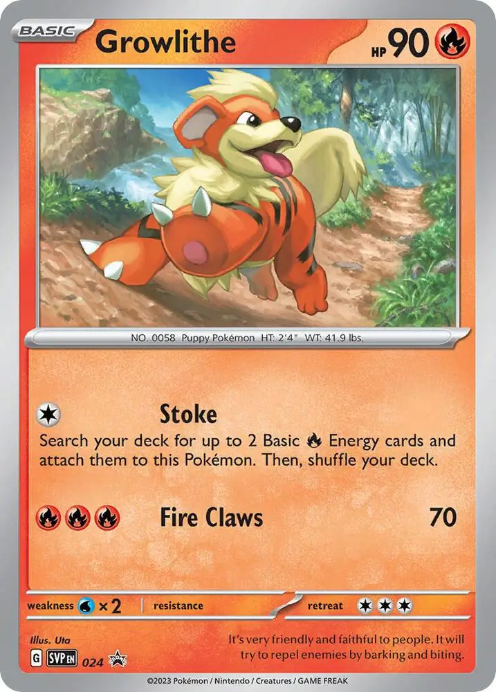 Growlithe 024 Normal