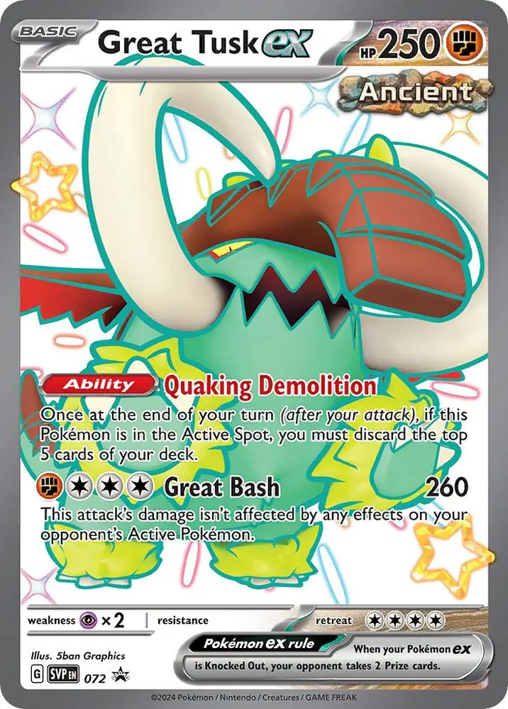 Great Tusk ex 072 Normal