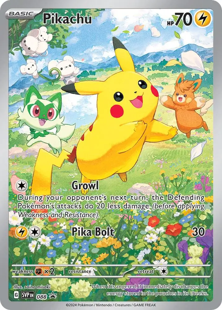 Pikachu 088 Normal