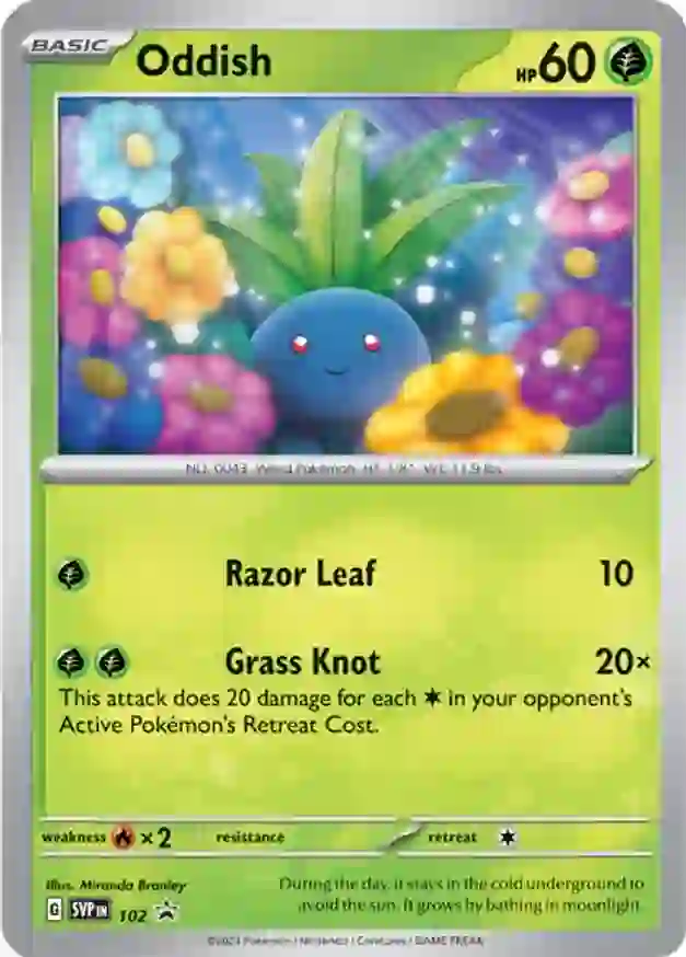 Oddish 102 Normal